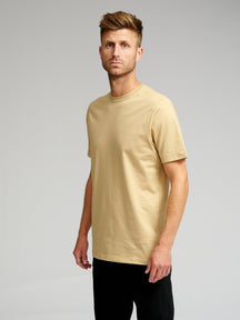 Camiseta básica orgánica - beige