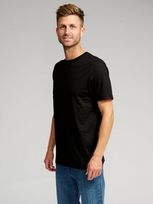Camiseta básica orgánica - negro
