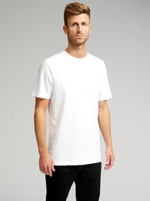 Camiseta básica orgánica - blanco