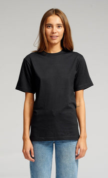 Camiseta de gran tamaño - Negro