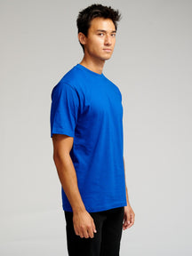Camiseta de gran tamaño - Azul