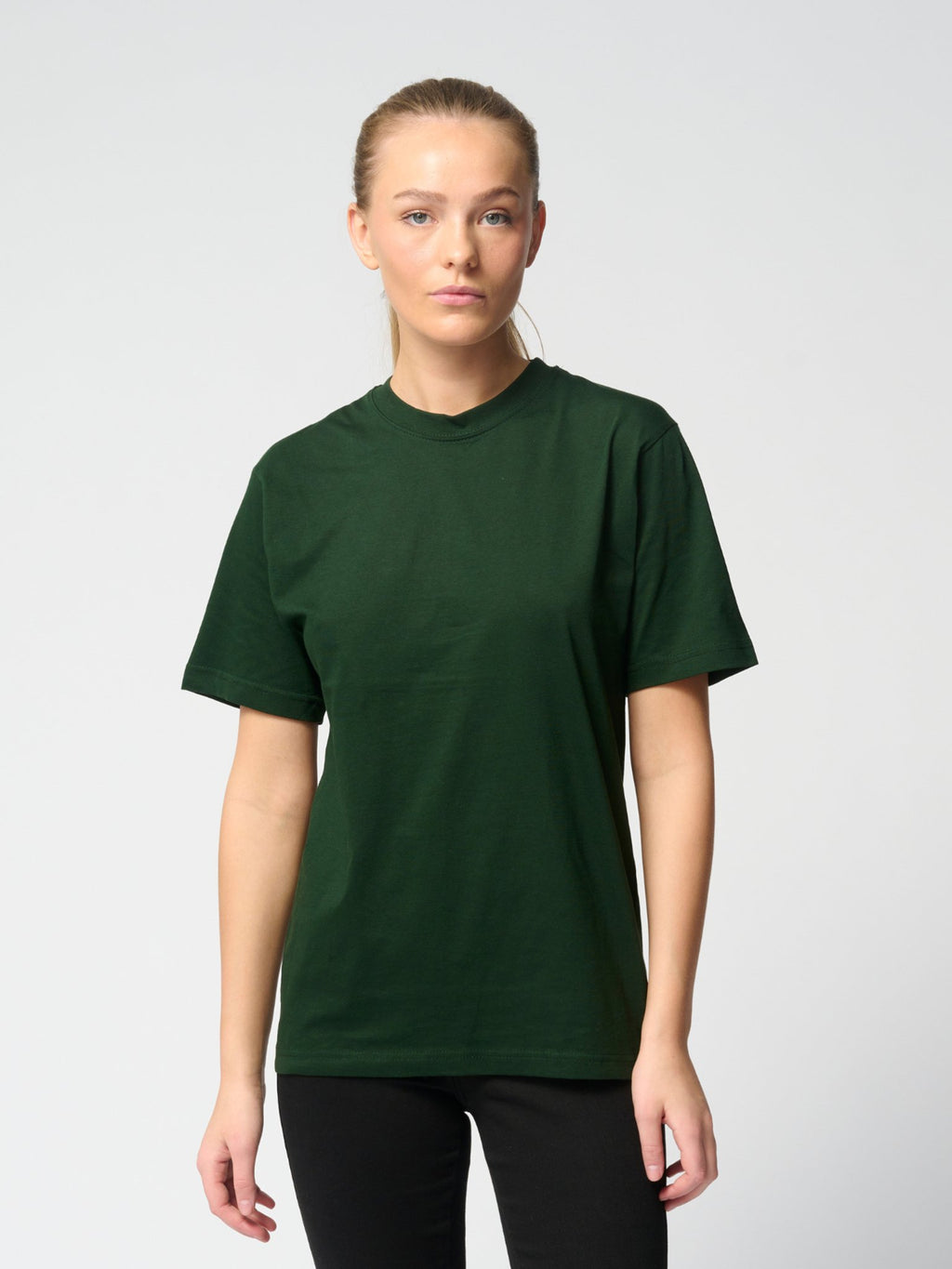 Camiseta de gran tamaño - Botella verde