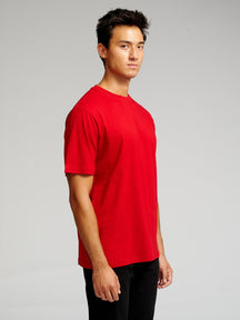 Camiseta de gran tamaño - Red de Dinamarca