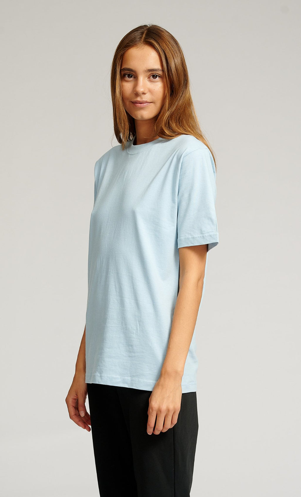 Camiseta de gran tamaño - Azul claro (mujeres)