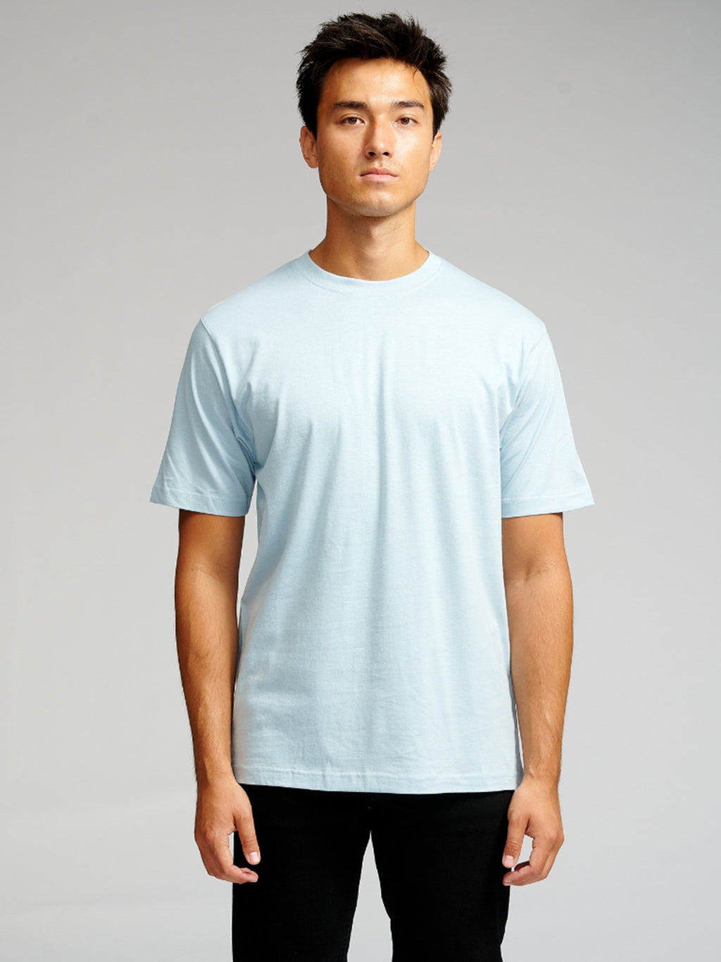 Camiseta de gran tamaño - azul cielo