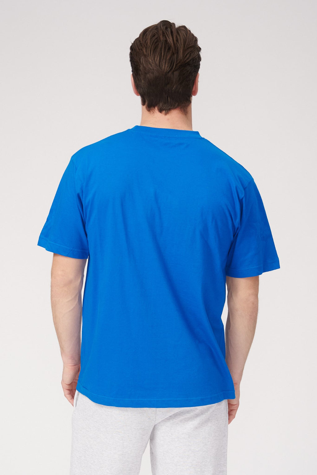 Camiseta de gran tamaño - azul sueco