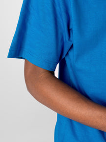Camiseta de gran tamaño - Azul turquesa