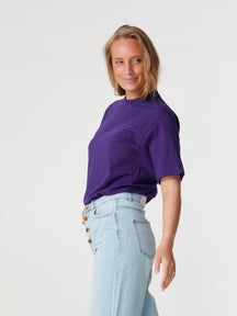 Camiseta de gran tamaño - Violet