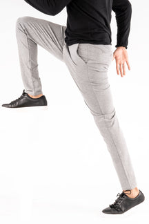 Pantalones de trote de rendimiento - gris claro