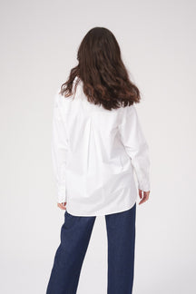 Camisa relajada - blanco