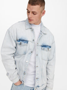 Rick Denim Jacket - Blue Denim