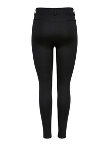 Leggings flacos - Negro