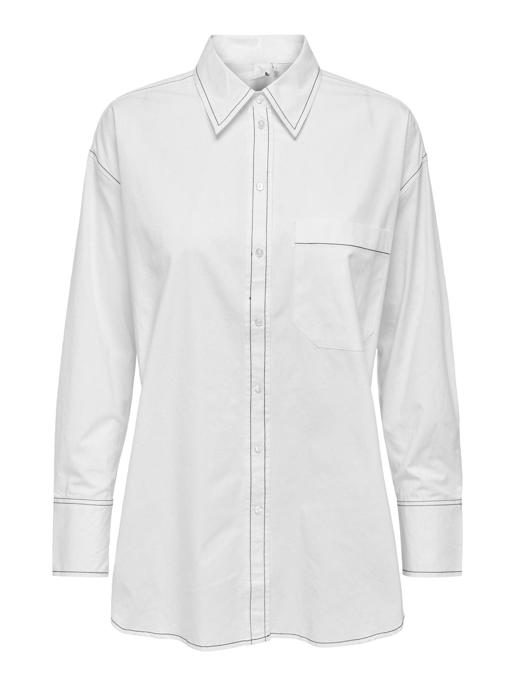 Camisa Sofía - Blanco brillante