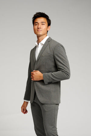 The Original Performance Blazer - Dark Grey Melange - TeeShoppen Group™ - Blazer - TeeShoppen