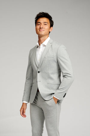 The Original Performance Blazer - Light Grey - TeeShoppen Group™ - Blazer - TeeShoppen