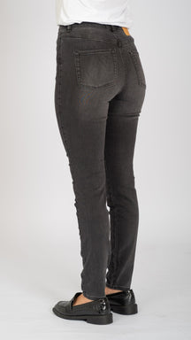 El rendimiento original de los jeans delgados - Denim negro lavado