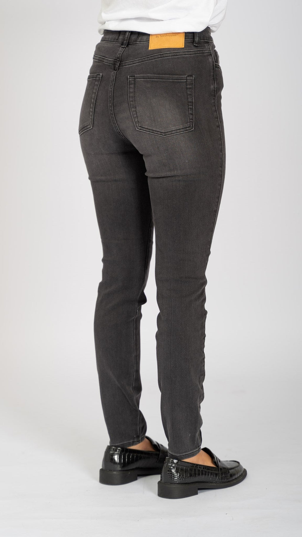 El rendimiento original de los jeans delgados - Denim negro lavado