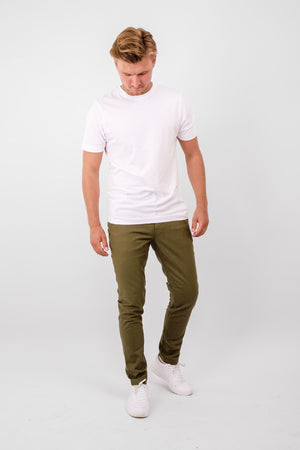 The Original Performance Structure Pants - Olive - TeeShoppen Group™ - Pants - TeeShoppen